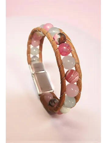 Sakura Model Bayan Deri Bileklik