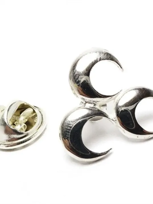 Üç Hilal Mhp Ülkücü Gümüş Rozet Üç Hilal Mhp Ülkücü Gümüş Rozet