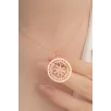 Lotus Çiçeği Motifli Gümüş Kolye Lotus Çiçeği Motifli Gümüş Kolye