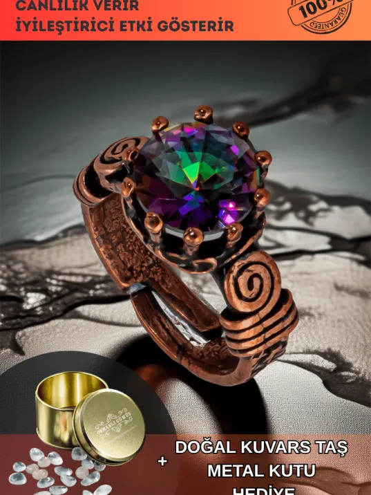 Kadın Bakır Bileklik - Mistik Topaz Model 2 Ağaç Kabuğu Model İnce Metal Kutu Kuvars Taşlı Bilezik Kadın Bakır Bileklik - Mistik Topaz Model 2 Ağaç Kabuğu Model İnce Metal Kutu Kuvars Taşlı Bilezik