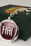 Gümüş Fiat Anahtarlık Bordo Mineli