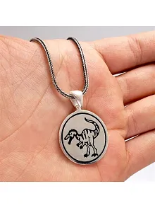 Dinozor Erkek Gümüş Kolye Zincir