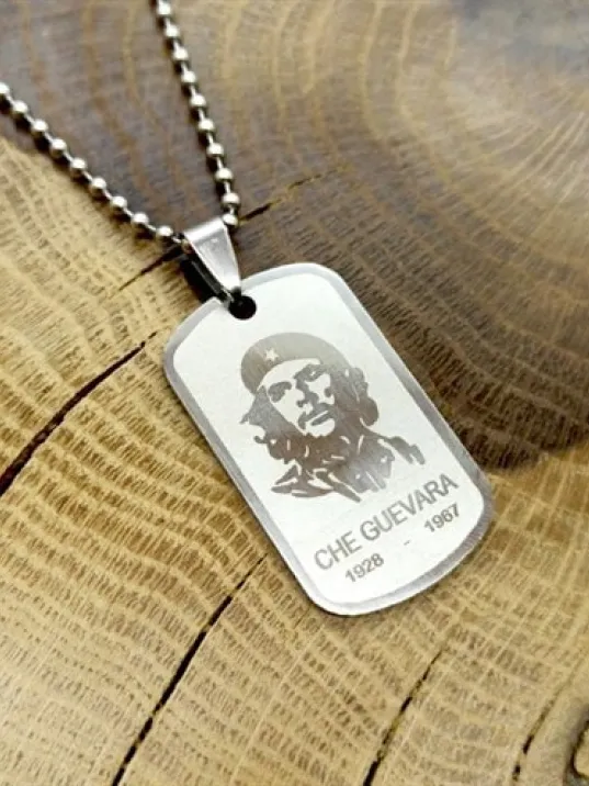 Che Çelik Erkek Bayan Kolye