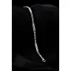 Erkek Kral Gümüş Bileklik Künye 2,8mm Özel Tasarım Silindir Parçalı