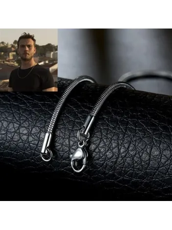 Yamaç Kolyesi Zinciri Erkek Çelik Kolye Zincir