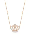 Zirkon Taşlı Rose Kraliçe Tacı Kadın Gümüş Kolye GKLKRLCTCM1-ROS Zirkon Taşlı Rose Kraliçe Tacı Kadın Gümüş Kolye GKLKRLCTCM1-ROS