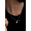 Bağlama Saz Erkek Gümüş Kolye Bağlama Saz Erkek Gümüş Kolye