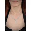 Alisa Bayan Zirkon Taşlı Gümüş Su Yolu Set - Kolye, Bileklik, Küpe, Yüzük Alisa Bayan Zirkon Taşlı Gümüş Su Yolu Set - Kolye, Bileklik, Küpe, Yüzük