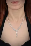 Alisa Bayan Zirkon Taşlı Gümüş Su Yolu Set - Kolye, Bileklik, Küpe, Yüzük Alisa Bayan Zirkon Taşlı Gümüş Su Yolu Set - Kolye, Bileklik, Küpe, Yüzük