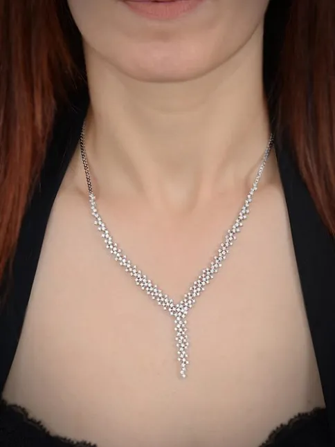 Alisa Bayan Zirkon Taşlı Gümüş Su Yolu Set - Kolye, Bileklik, Küpe, Yüzük Alisa Bayan Zirkon Taşlı Gümüş Su Yolu Set - Kolye, Bileklik, Küpe, Yüzük
