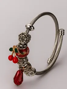 Kadın Çelik Bileklik - Charm Model Bileklik - Charm Model Kadın Bileklik