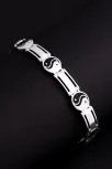 Erkek Gümüş Bileklik - 925 Ayar Yin Yang Model Gümüş Bileklik Erkek Gümüş Bileklik - 925 Ayar Yin Yang Model Gümüş Bileklik