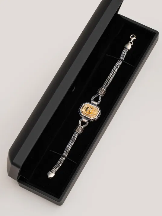 Işıklı Lüks Siyah Bileklik Kutusu