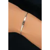 Kadın Gümüş Bileklik - İnce Lades Bilezik
