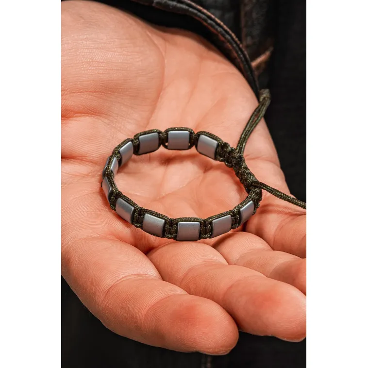 Erkek Kadın Doğal Taş Bileklik - Hematit Doğal Taşlı Sarı Makrome Model Unisex Bileklik Erkek Kadın Doğal Taş Bileklik - Hematit Doğal Taşlı Sarı Makrome Model Unisex Bileklik