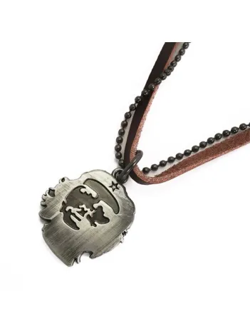 Che Erkek Deri Kolye