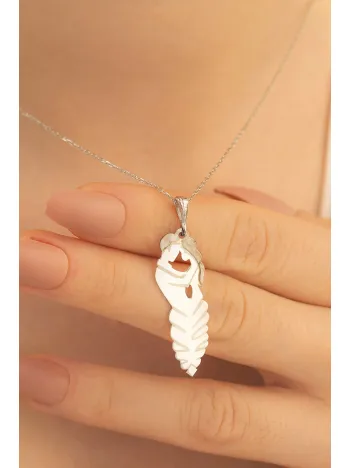 Kadın Gümüş Kolye - Söz Dizisi Kolye Bayan Gümüş Kolye Söz Kolyesi