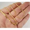 Altın Rengi Snake Kolye Çelik Erkek Kolye Zincir İnce Model Altın Rengi Snake Kolye Çelik Erkek Kolye Zincir İnce Model