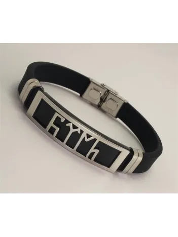 Göktürkçe Türk Yazılı Erkek Bileklik Paslanmaz Çelik