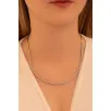 Kadın Gümüş Kolye -Duru Zirkon Taşlı Model Kadın Kolye Kadın Gümüş Kolye -Duru Zirkon Taşlı Model Kadın Kolye