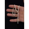 Gümüş Tespih Arpa Kesim Orta Boy 15gr Gümüş Tespih Arpa Kesim Orta Boy 15gr