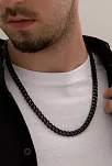 Siyah Çelik Gurmet Erkek Kolye Zincir CKLSYHGURMT Siyah Çelik Gurmet Erkek Kolye Zincir CKLSYHGURMT