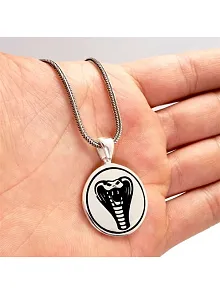Kobra Erkek Gümüş Kolye Zincir