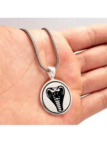 Kobra Erkek Gümüş Kolye Zincir Kobra Erkek Gümüş Kolye Zincir