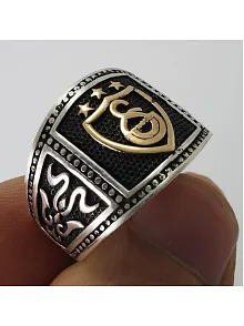 Galatasaray Gümüş Erkek Yüzük Lüks Model
