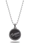 OttoMan Atatürk İmzalı Çelik Zincir Kolye CKL0ATATURK-GMS