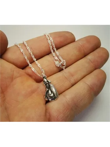 Mevlana Figürlü Bayan Gümüş Kolye Mevlana Figürlü Bayan Gümüş Kolye