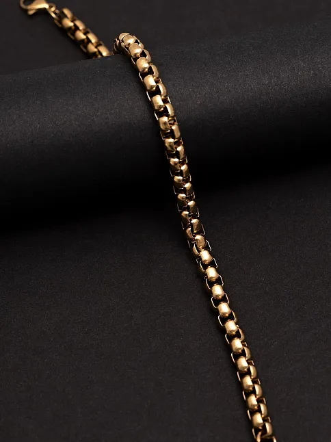 Erkek Çelik Bileklik - Ottoman 5.5mm Polo Erkek Bileklik Künye Ince Model