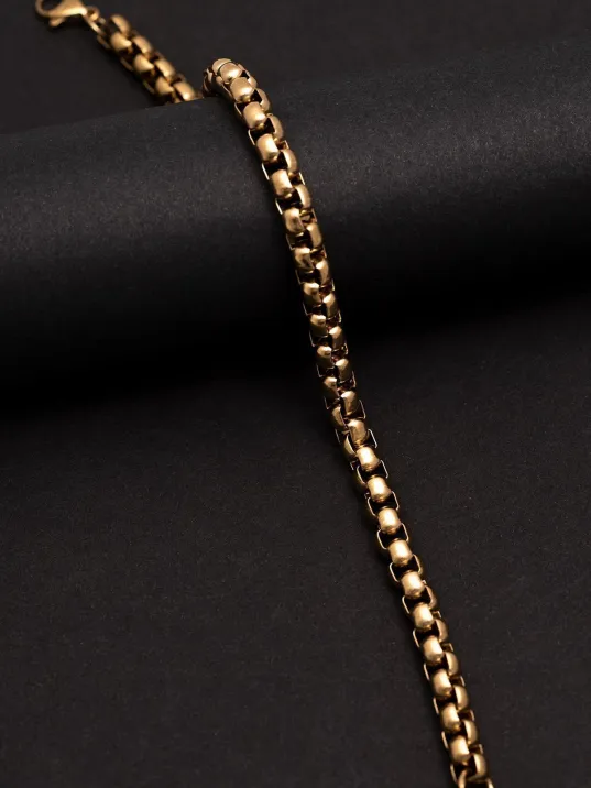 Erkek Çelik Bileklik - Ottoman 5.5mm Polo Erkek Bileklik Künye Ince Model