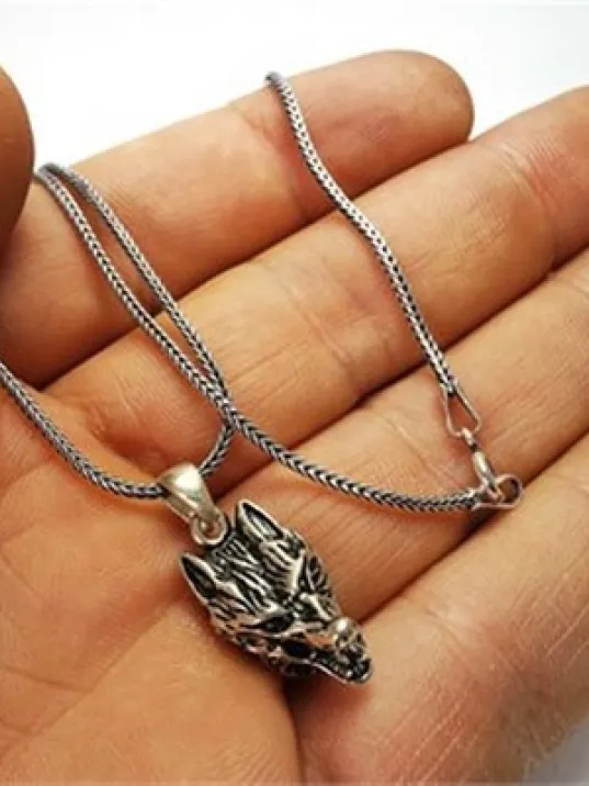 Bozkurt Gümüş Erkek Kolye Zincir