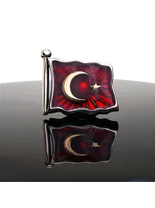 Özel Seri Ay Yıldız, Bayrak Gümüş Rozet