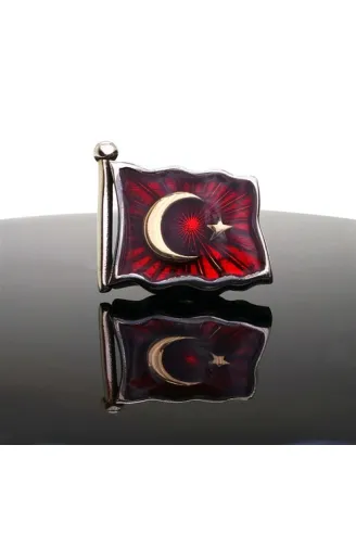 Özel Seri Ay Yıldız, Bayrak Gümüş Rozet