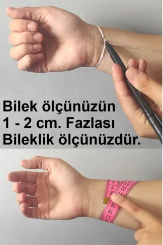 Erkek Gümüş Bileklik - 925 Ayar Ezme Gurmet Gümüş Bileklik 4mm