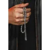 Erkek Tesbih - İcabet Oksitli 925 Ayar Gümüş Erkek Tespih Büyük Boy 38gr Erkek Tesbih - İcabet Oksitli 925 Ayar Gümüş Erkek Tespih Büyük Boy 38gr