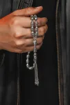Erkek Tesbih - İcabet Oksitli 925 Ayar Gümüş Erkek Tespih Büyük Boy 38gr Erkek Tesbih - İcabet Oksitli 925 Ayar Gümüş Erkek Tespih Büyük Boy 38gr