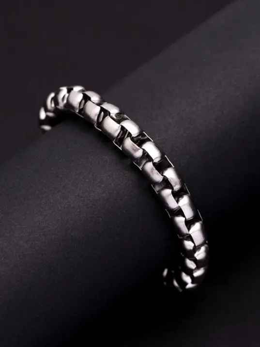 Erkek Bileklik - Erkek Çelik Bileklik - Kalın Polo Model Erkek Çelik Bileklik