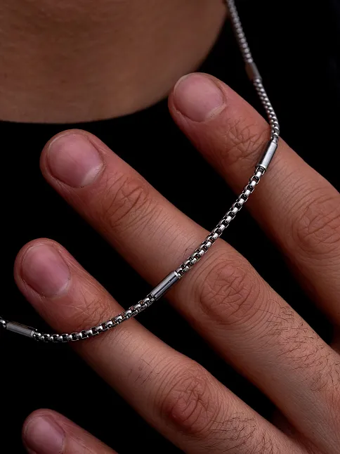 Polo Erkek Çelik Kolye Zincir 2mm Parçalı Model CKLGMSPOLO2