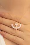Kadın Gümüş Kolye - Zirkon Taşlı Rose Kalpli Mikailin Kılıcı Model 2 Kadın Gümüş Kolye Kadın Gümüş Kolye - Zirkon Taşlı Rose Kalpli Mikailin Kılıcı Model 2 Kadın Gümüş Kolye