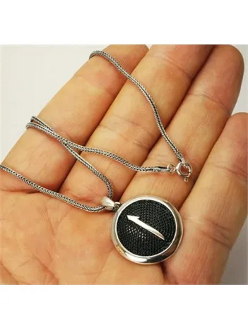 Elif Erkek Gümüş Kolye Zincir