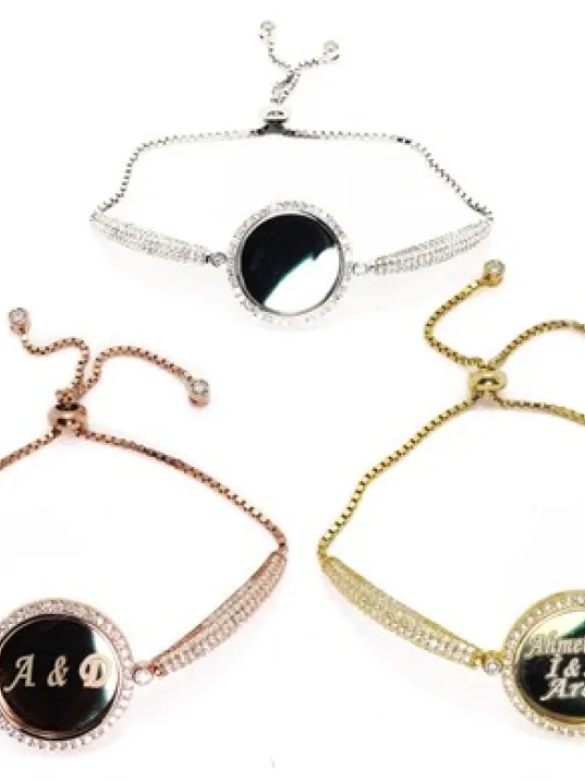 Kadın Gümüş Altın Renk Suyolu Bileklik Bilezik