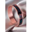 Kadın Bakır Bileklik Yüzük Set - Bianca Model Özel Baskı Metal Kutu Ve Kuvars Taşı Kadın Bakır Bileklik Yüzük Set - Bianca Model Özel Baskı Metal Kutu Ve Kuvars Taşı
