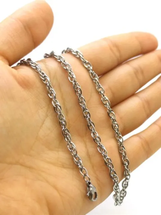 Singapur Erkek Bayan Çelik Kolye CKLSINGAPUR-GMS