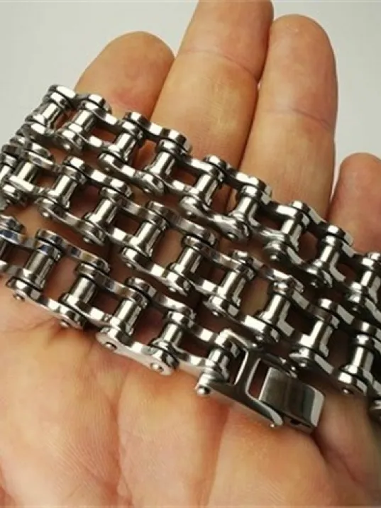 Motosiklet Zinciri Erkek Çelik Kolye Zincir Motosiklet Tutkunlarına Özel Üretim Motosiklet Zinciri Erkek Çelik Kolye Zincir Motosiklet Tutkunlarına Özel Üretim