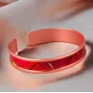 Kadın Bakır Bileklik Yüzük Set - Sunny Model Özel Baskı Metal Kutu Ve Kuvars Taşı Kadın Bakır Bileklik Yüzük Set - Sunny Model Özel Baskı Metal Kutu Ve Kuvars Taşı