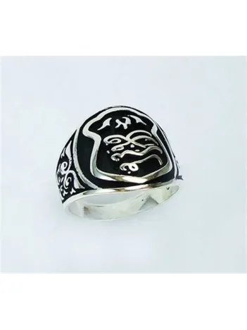 Nal’ı Şerif Yeni Model Gümüş Erkek Yüzüğü