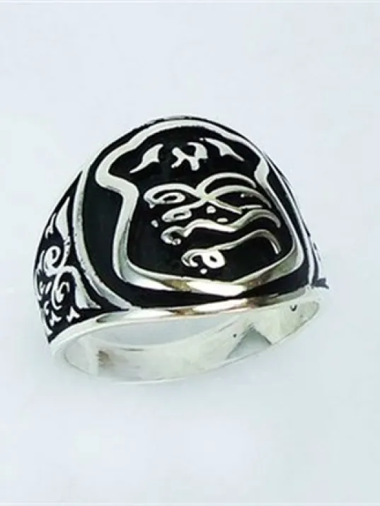 Nal’ı Şerif Yeni Model Gümüş Erkek Yüzüğü